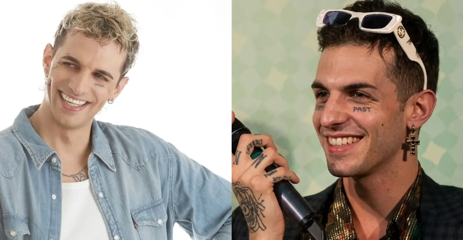 Achille Lauro smile